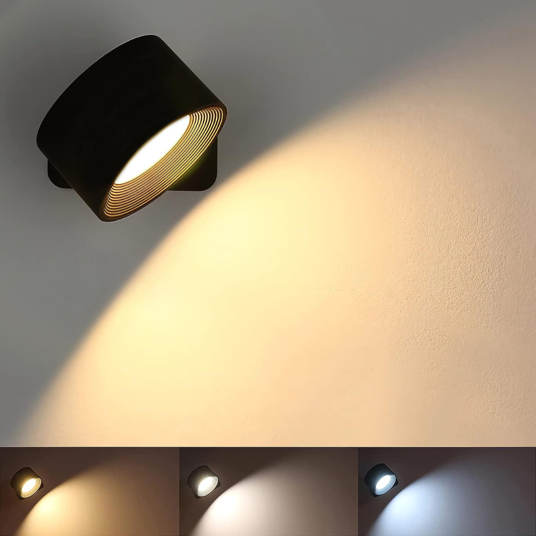 Wireless Rechargeable 360° Wall Lamp