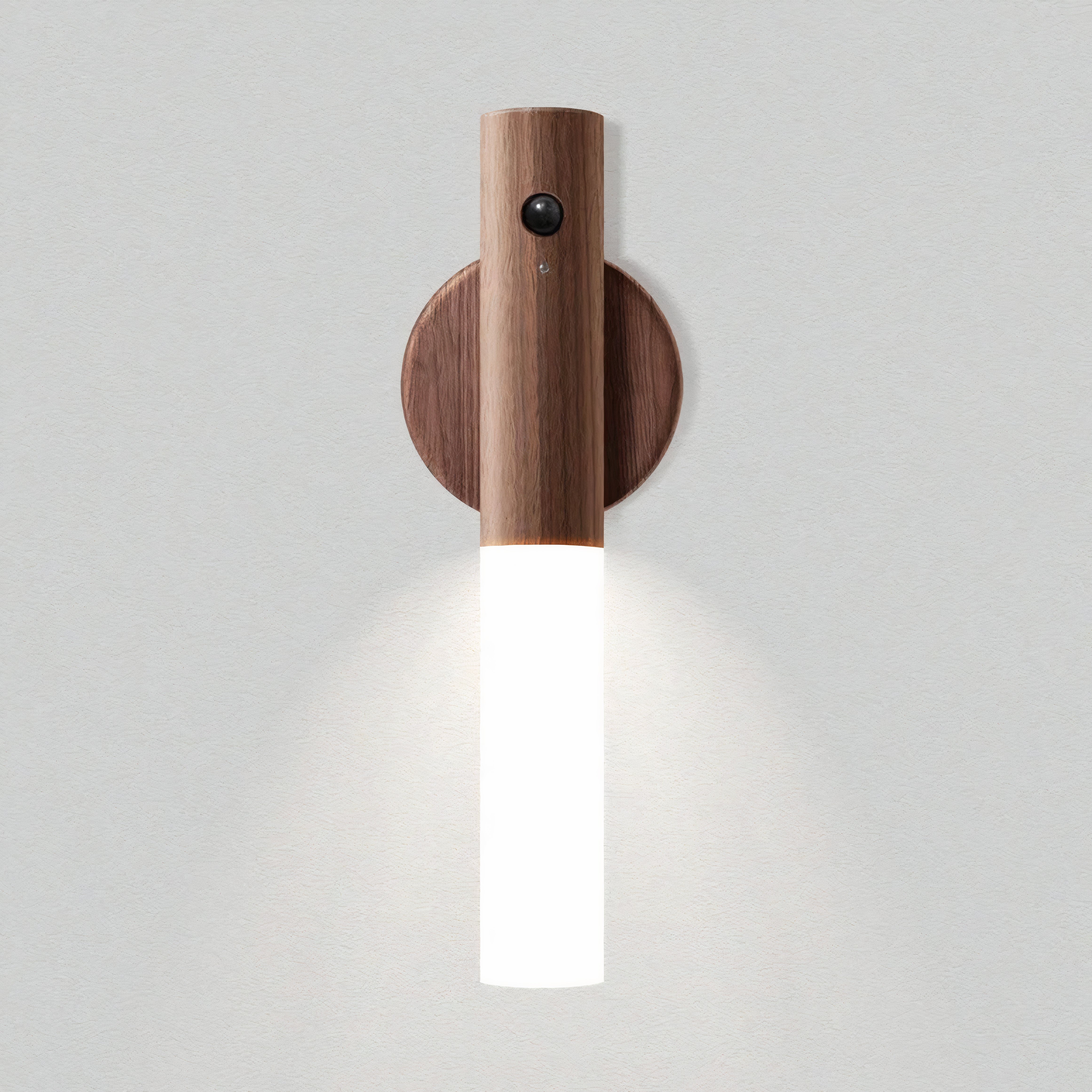 Wireless Wooden Bedside Lamp