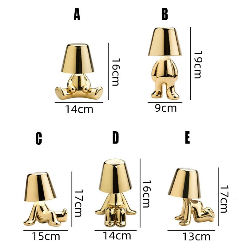 Mr. Lamp – Wireless Figurine Light for Calm & Stylish Ambience