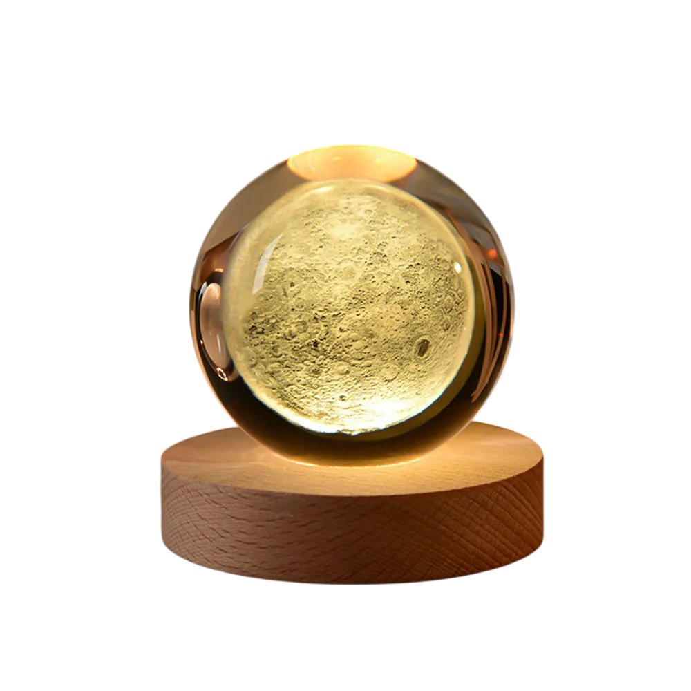 Crystal Clear Solar System Globe