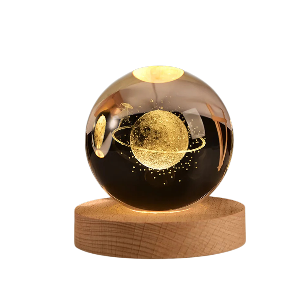 Crystal Clear Solar System Globe