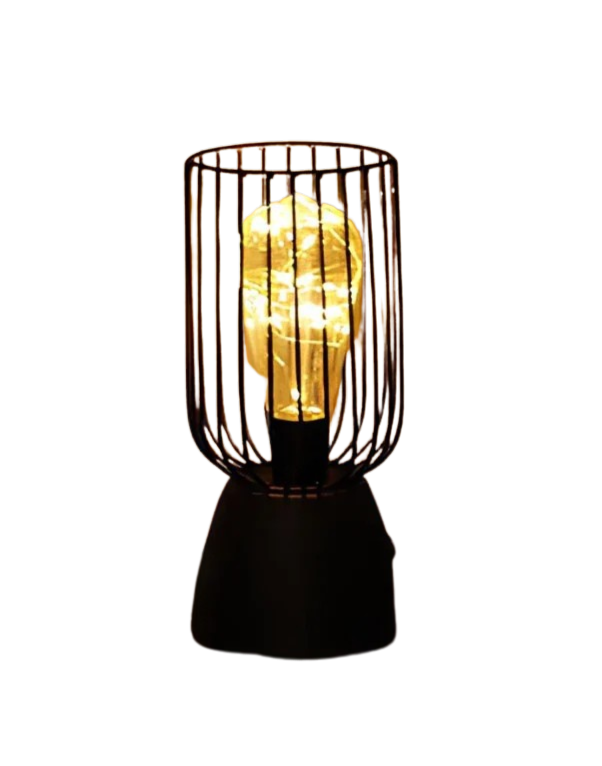 Bright Iron Lamp