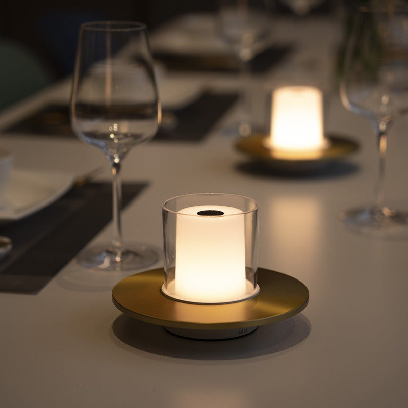 LumaGlow Gesture-Control Candle Lamp